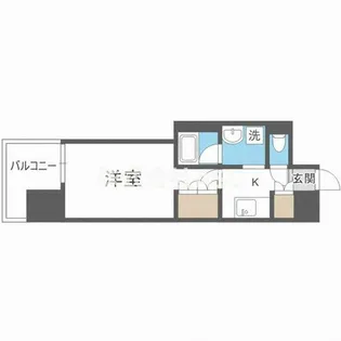 ビエラコート内久宝寺【1102号室】の間取り