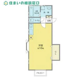 愛知県岡崎市鴨田町字北魂場【アパート】の間取り