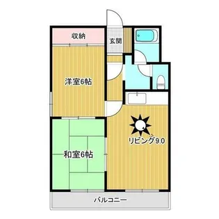 北海道札幌市東区東苗穂十三条3丁目【マンション】の間取り
