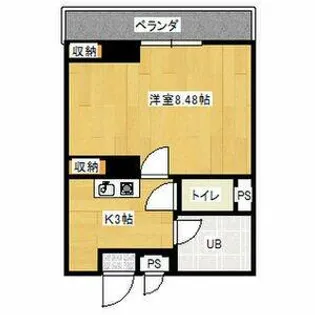 リブローネ南山【2階】の間取り