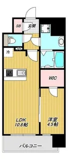 ソルテラス神戸栄町通【4階】の間取り