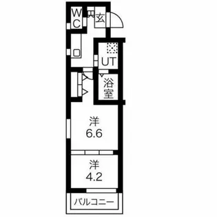 MJC京都丹波口【1階】の間取り