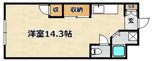 三木マンション【302号室】の間取り