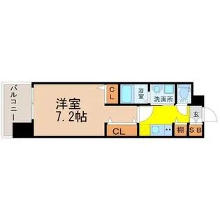 パルティール黒川アネックス【9階】の間取り