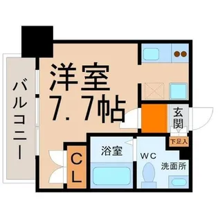 ライブコート丸の内【3階】の間取り