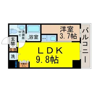 MTビルディング【6階】の間取り