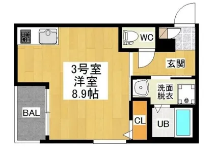 REGALEST一社【3階】の間取り