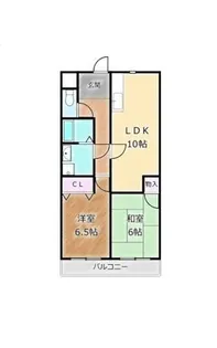 大阪府堺市北区百舌鳥本町1丁【アパート】の間取り