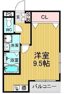大阪府堺市堺区向陵西町1丁【マンション】の間取り