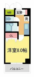 ラポール今津【5階】の間取り