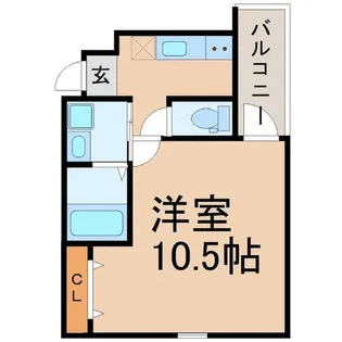 兵庫県尼崎市武庫川町3丁目【アパート】の間取り