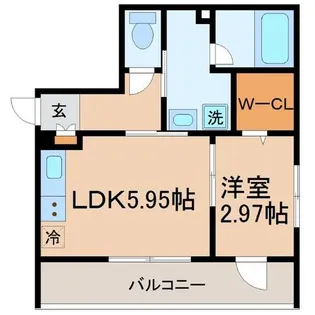 兵庫県尼崎市西立花町2丁目【マンション】の間取り