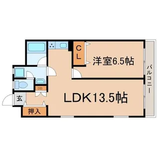 兵庫県尼崎市名神町1丁目【マンション】の間取り