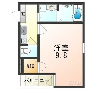 フジパレス堺南長尾Ⅰ番館【3階】の間取り