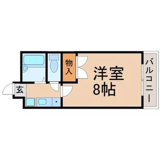 兵庫県尼崎市大島2丁目【アパート】の間取り