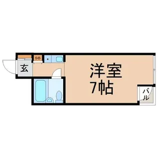 兵庫県尼崎市東塚口町1丁目【マンション】の間取り