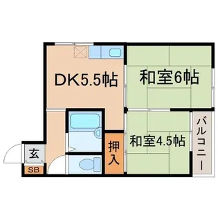 兵庫県尼崎市尾浜町2丁目【マンション】の間取り