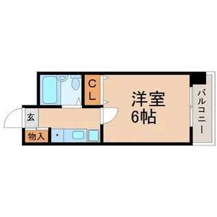 ユニテック武庫之荘【4階】の間取り