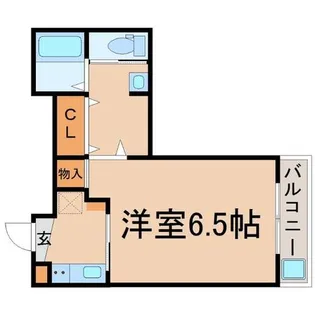 兵庫県尼崎市武庫之荘西2丁目【マンション】の間取り