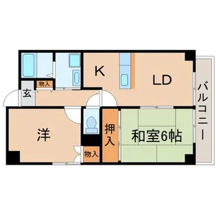 兵庫県尼崎市元浜町3丁目【マンション】の間取り