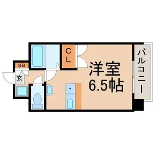 兵庫県尼崎市南武庫之荘3丁目【マンション】の間取り