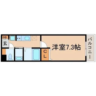 兵庫県尼崎市東塚口町1丁目【マンション】の間取り