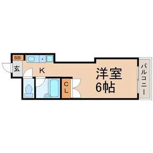 兵庫県尼崎市水堂町4丁目【マンション】の間取り