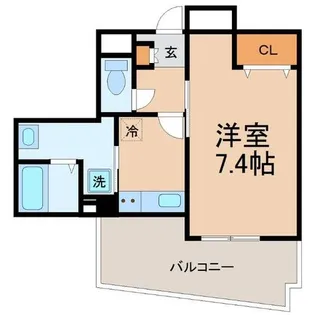 兵庫県西宮市津門大箇町【マンション】の間取り