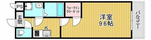 フジパレス杉本町EAST【2階】の間取り