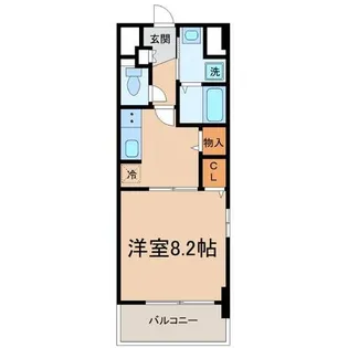 兵庫県尼崎市道意町4丁目【マンション】の間取り