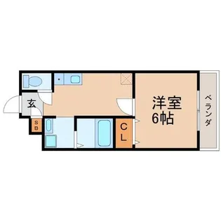 兵庫県尼崎市神田南通1丁目【マンション】の間取り