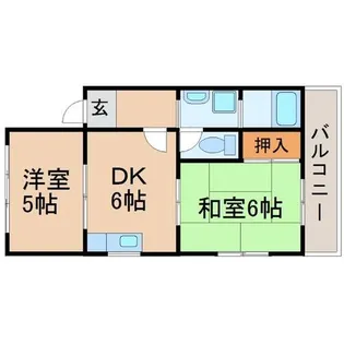 兵庫県尼崎市南塚口町7丁目【マンション】の間取り