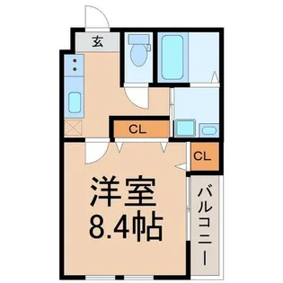 フジパレス立花WEST【1階】の間取り