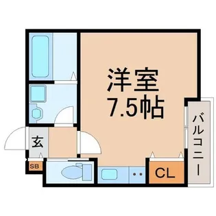兵庫県尼崎市大庄西町2丁目【アパート】の間取り