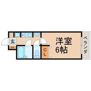 兵庫県尼崎市武庫之荘4丁目【マンション】の間取り
