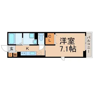 兵庫県尼崎市御園3丁目【アパート】の間取り