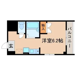 兵庫県尼崎市南武庫之荘1丁目【マンション】の間取り