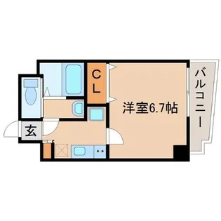 兵庫県尼崎市神田北通6丁目【マンション】の間取り