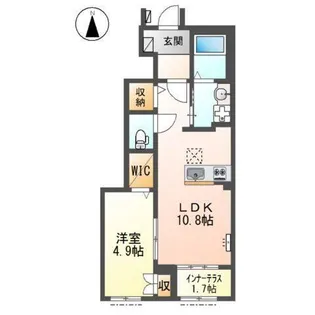 ウイングパークコート(Wing Park Court)【1階】の間取り