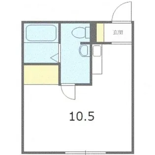北海道札幌市手稲区前田八条14丁目【アパート】の間取り