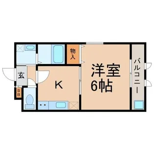 兵庫県尼崎市大庄西町2丁目【マンション】の間取り