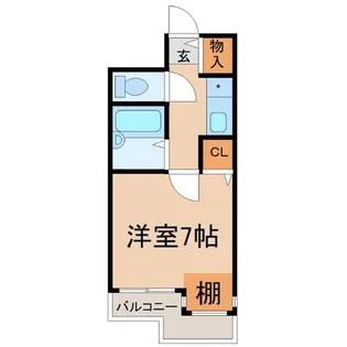 メゾン大和5号館【5階】の間取り