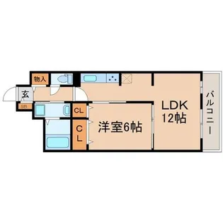 兵庫県尼崎市大西町3丁目【アパート】の間取り