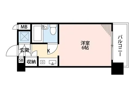 兵庫県尼崎市東塚口町1丁目【マンション】の間取り