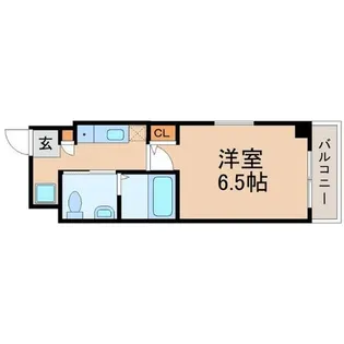 兵庫県尼崎市南武庫之荘8丁目【マンション】の間取り