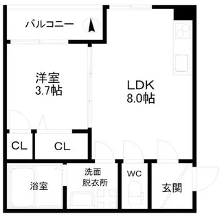 アーバンコハマ【3階】の間取り