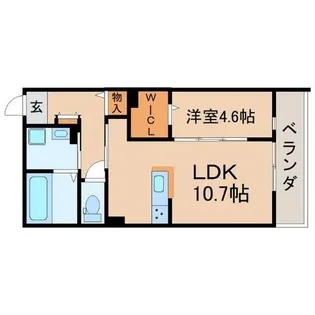 兵庫県尼崎市若王寺3丁目【マンション】の間取り