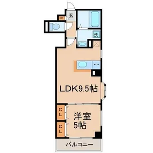 兵庫県西宮市六湛寺町【マンション】の間取り