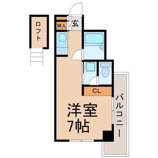 兵庫県尼崎市武庫町3丁目【マンション】の間取り