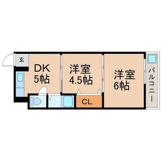 兵庫県尼崎市大西町3丁目【マンション】の間取り